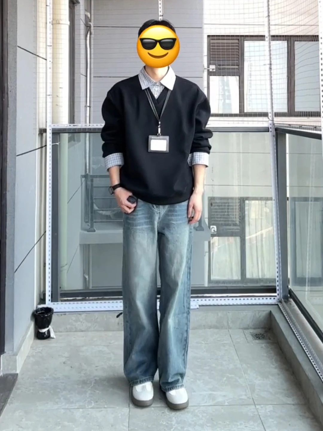 

Мужская толстовка с V-образным вырезом, осенне-зимняя, в клетку, для ношения под одеждой, с длинным рукавом, повседневная, свободного кроя, теплая, молодежная, модная