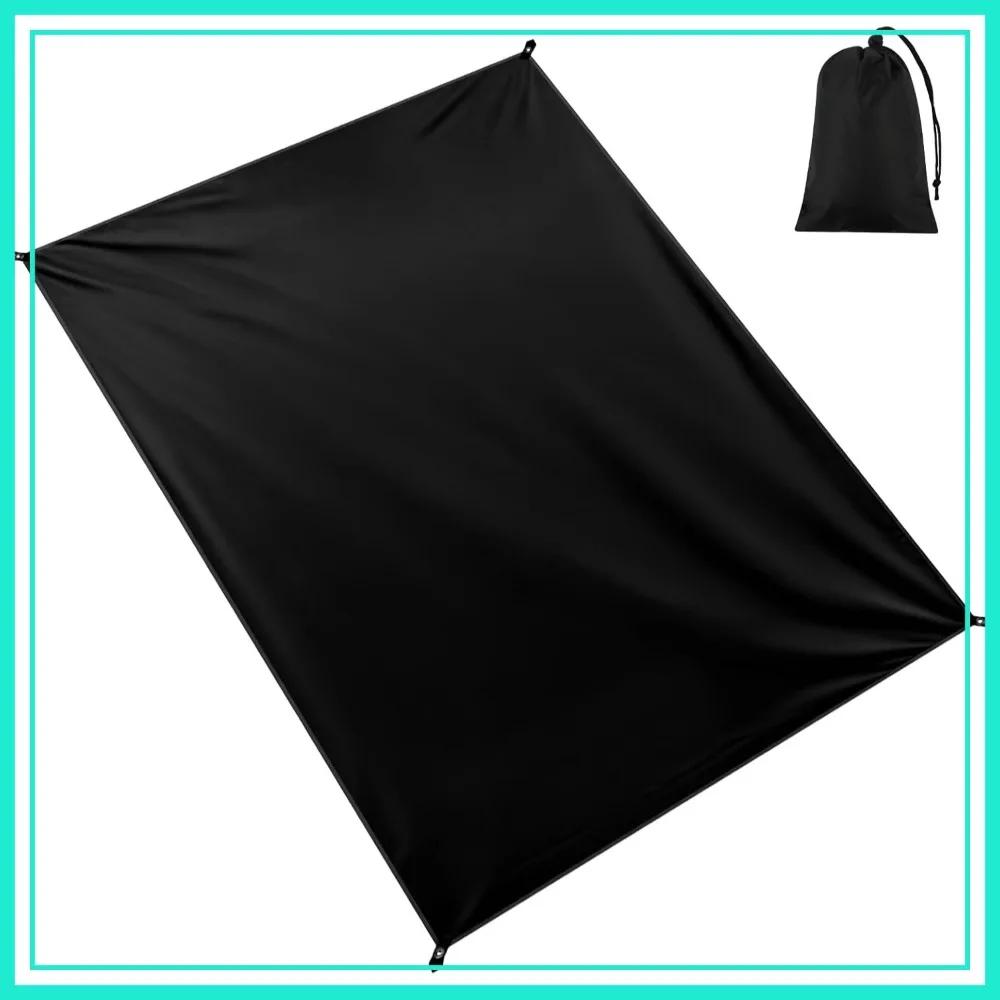 

Ultralight Waterproof Camping Tarp, 87"x59" Tent Footprint with Storage Bag for Hiking Backpacking Beach Ground
