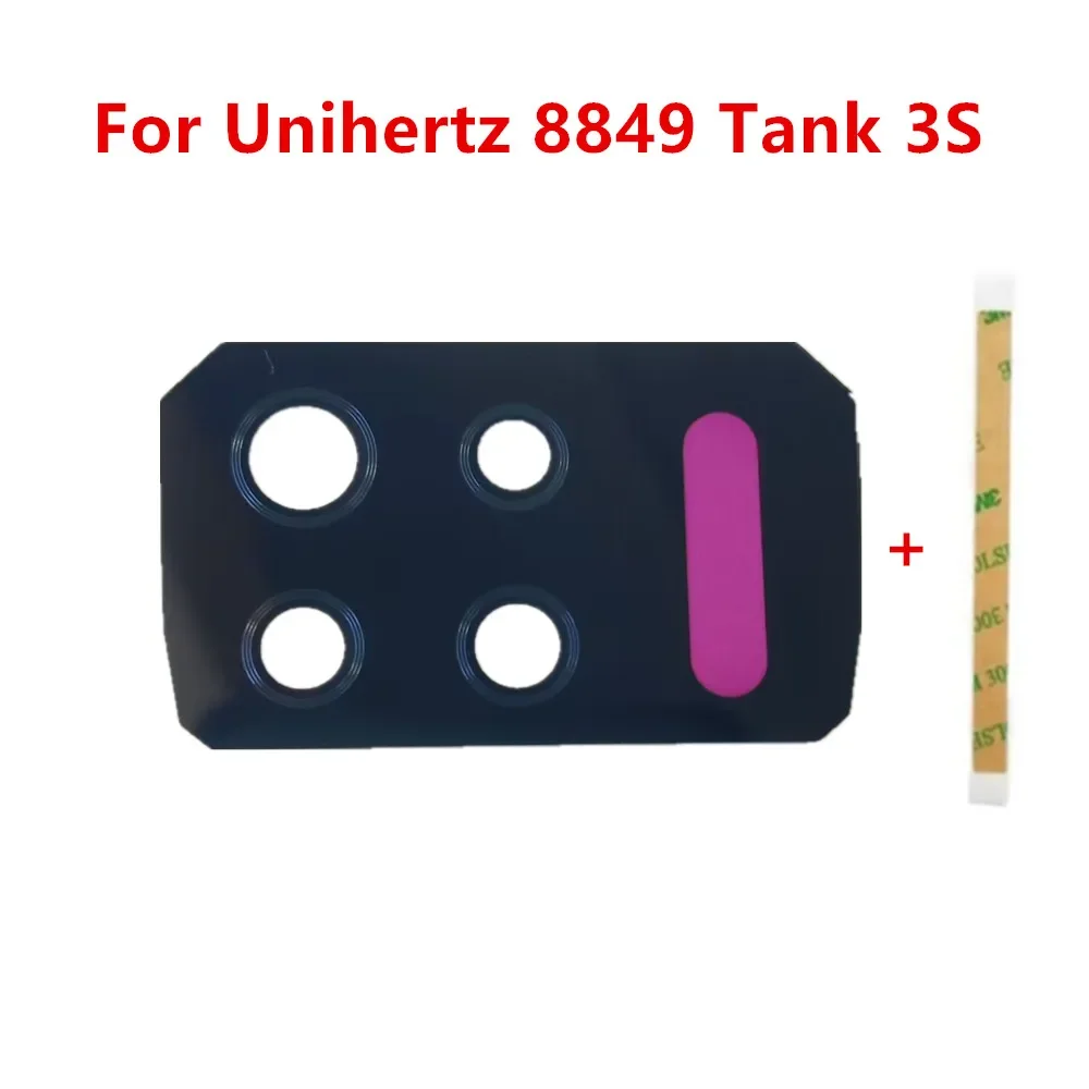 מקורי עבור יוניהרץ 8849 טנק 3s טלפון נייד בחזרה מצלמה עדשה זכוכית כיסוי תיקון חלק החלפת