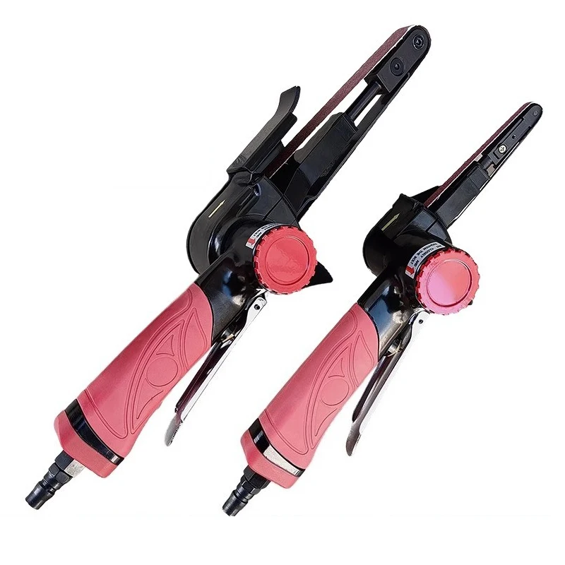 Pneumatic Belt Sander, Grinder, Polishing Machine, Handheld Ring Type, Industrial Grade 520*20 Pneumatic Tools