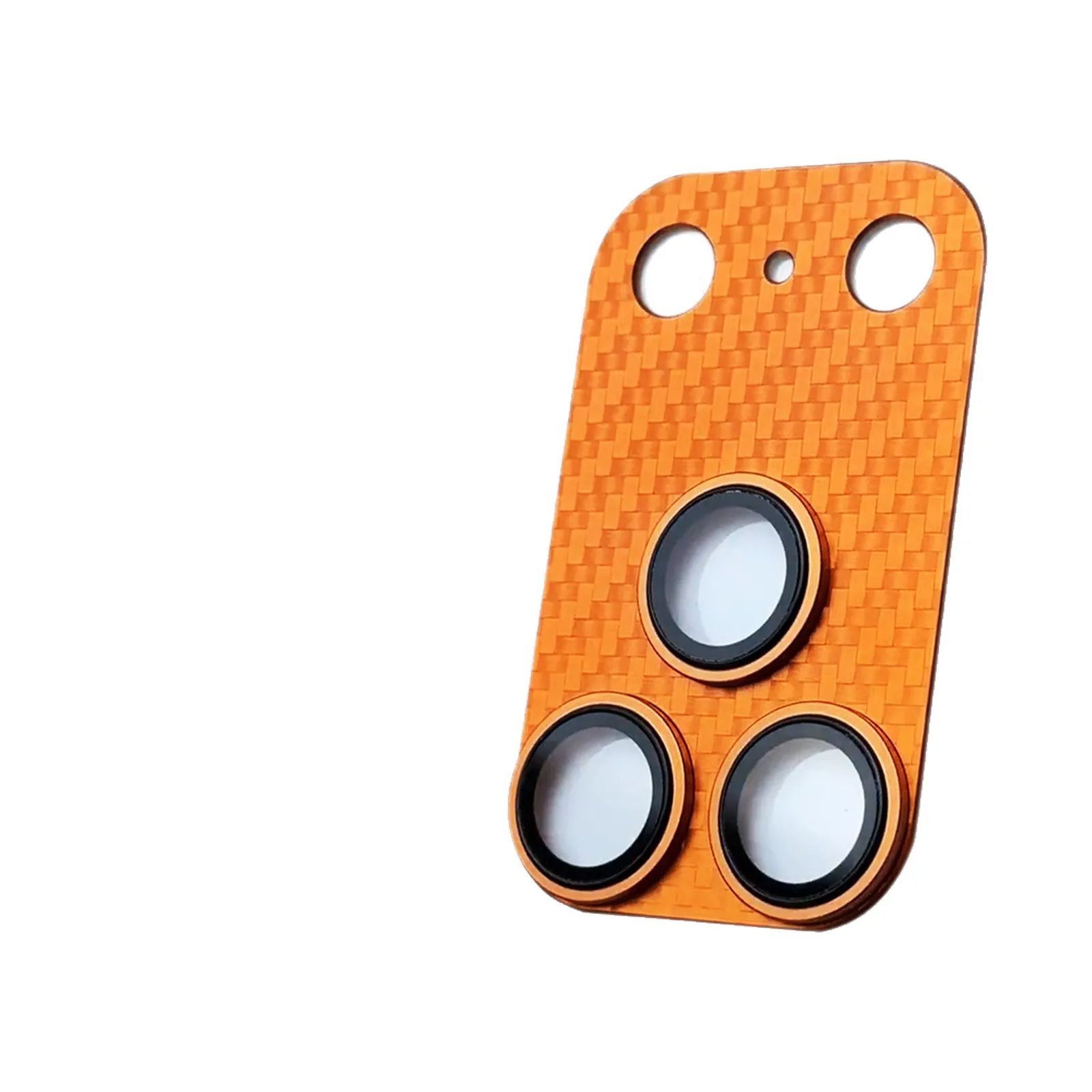 ثلاثية الأبعاد رقيقة جدا كيفلر ألياف الكربون حامي عدسة الكاميرا آيفون 17 برو ماكس 17 برو مقاومة للخدش عدسة فيلم حامي غطاء #5