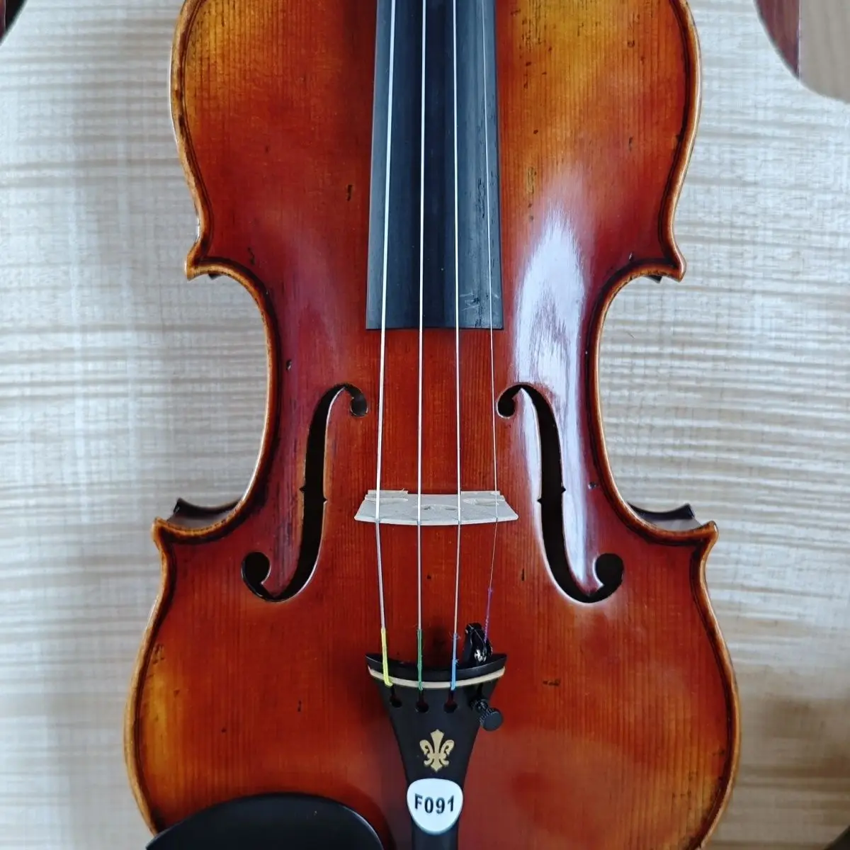 Handmade high-end solid wood imported violin professional level adult performance children's grading instrument