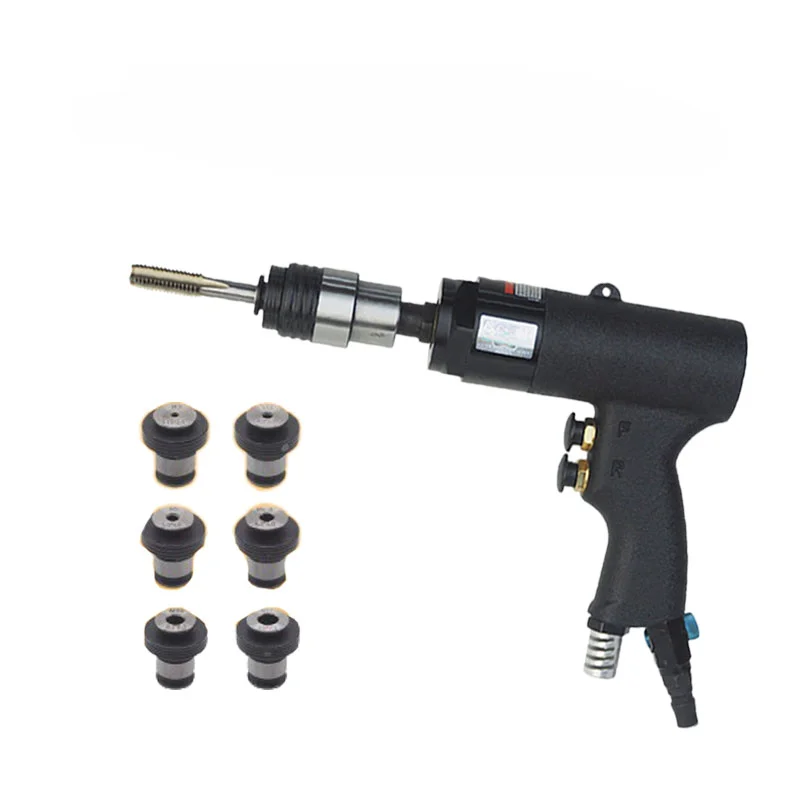 For Handheld Positive Reversal Gun Type Tapping Machine Pneumatic Pistol Drill Hole Punch Portable Air Equipment