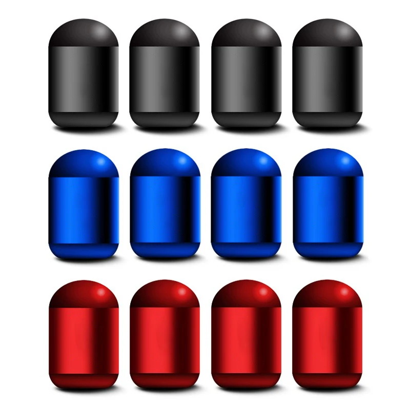 4pcs Car Valve Caps Auto Wheel Tires Accessories Stems Covers For Peugeot 206 307 308 3008 207 208 407 508 2008 5008 107 106 205