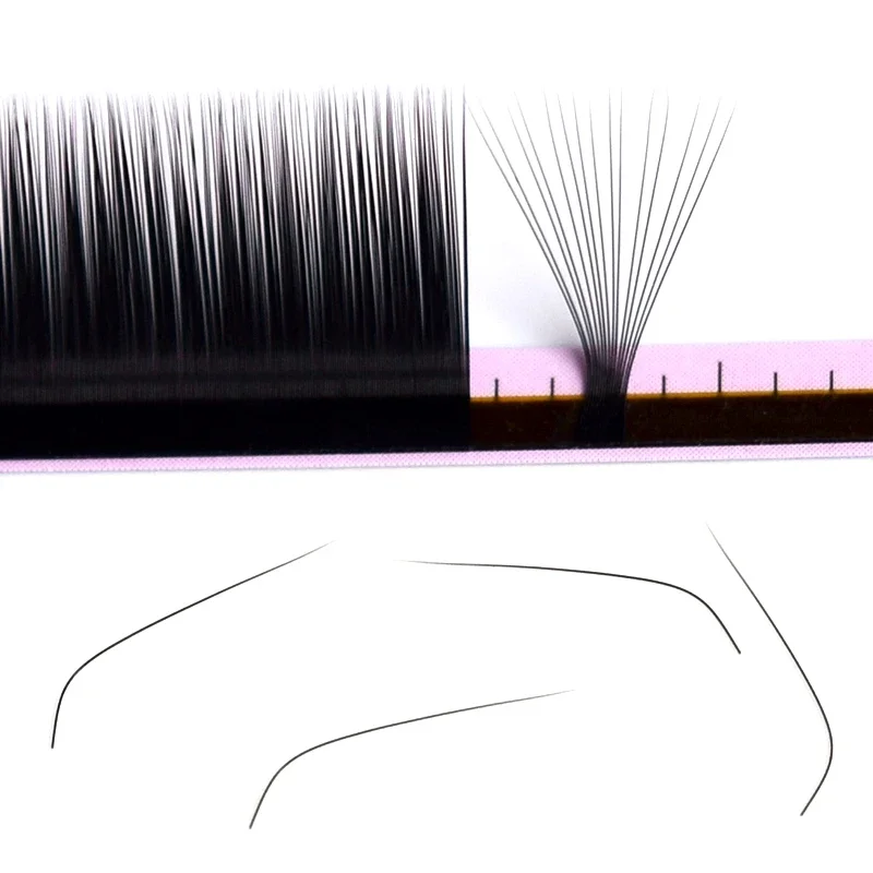 H&L SINCE 1990 16 row LC/LD/L+/L/M eyelashes, various curvatures to choose from, high-quality makeup tools, independent eyelashe