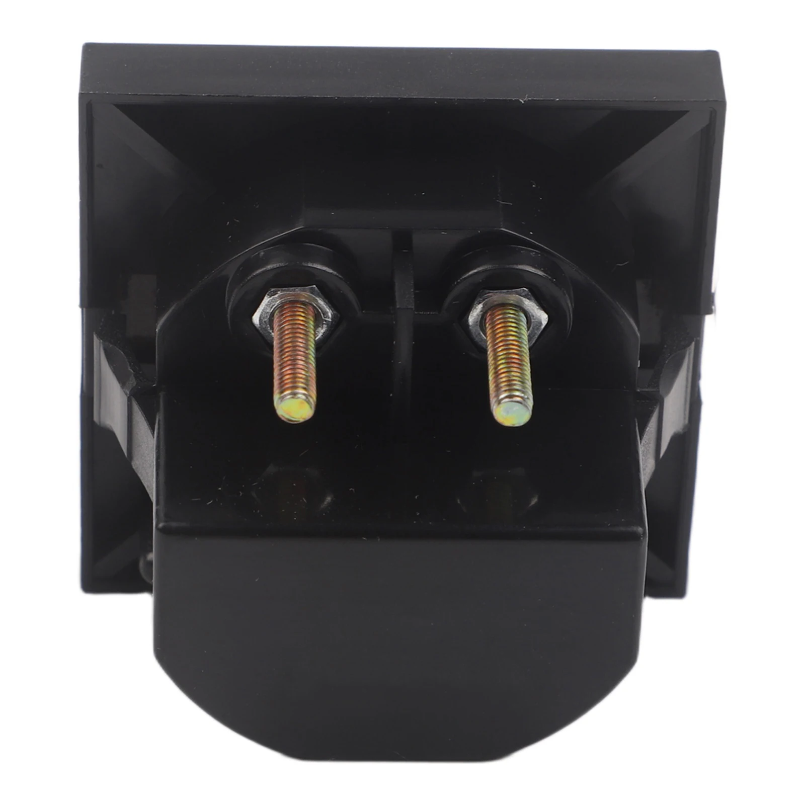 Electrical Monitoring Digital Voltmeter Single Phase Meter 3-Digit LED Display Anticorrosion Plastic Clip-on Mounting