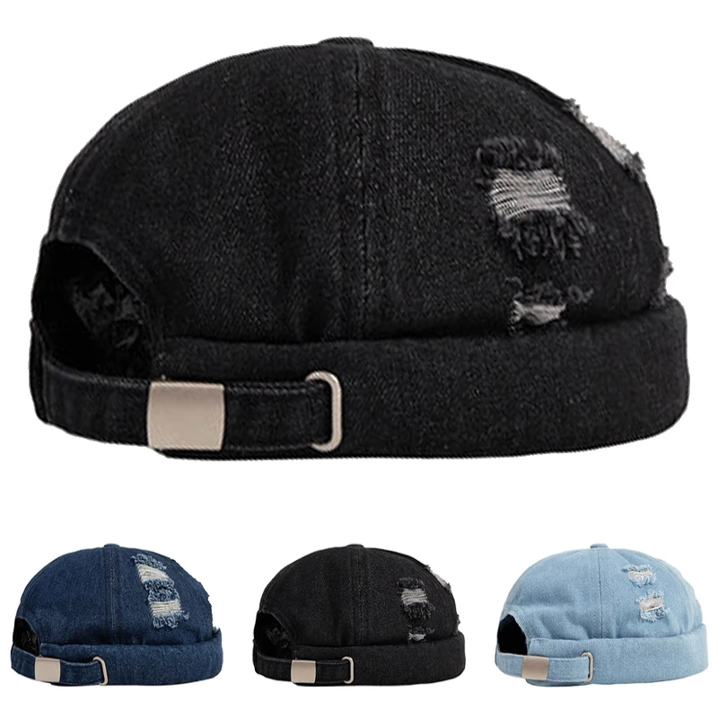 2026 New Guapi Hat Broken Hole Cowboy Landlord Hat Daily Com