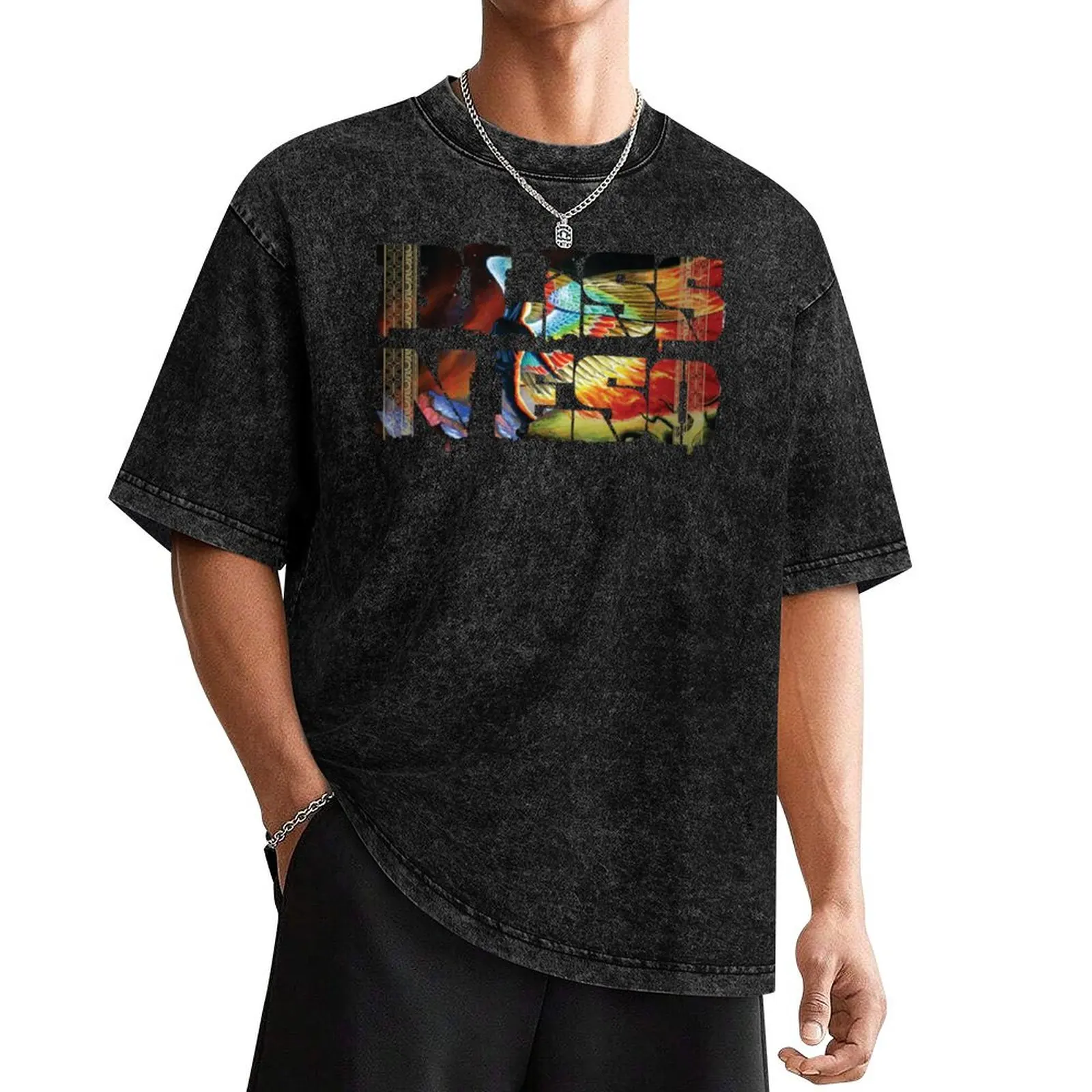

Bliss N Eso - Flying Colours T-Shirt sweat korean fashion oversized graphic tee plus size clothes oversized t shirts for men