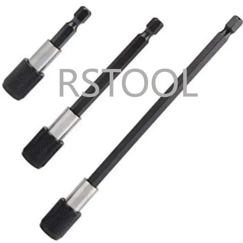 3 Chiếc 1/4 Inch Chuôi Lục Giác Nhanh Chóng Thay Đổi Mũi Mở Rộng Giá Đỡ Từ Ổ Cắm Tua Vít 2.5 "4" 6 "Nối Dài Chuck Adapter
