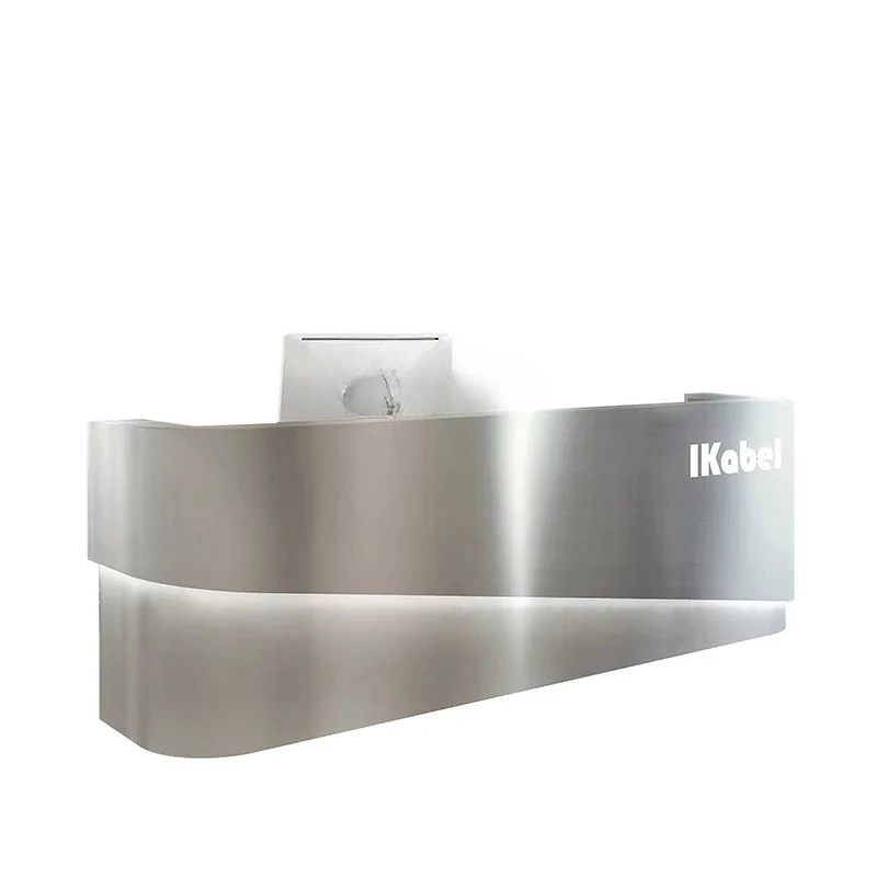 

Простая современная касса из нержавеющей стали, магазин одежды, небольшая барная стойка, ресторан, парикмахерская, стойка регистрации