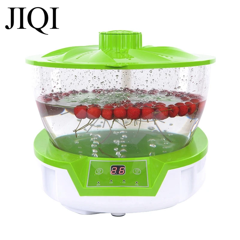 

JIQI 6.5L Ozone Generator Ozonizer Fruit Vegetable Washer Water Purifier Food Disinfection Detoxification 220V