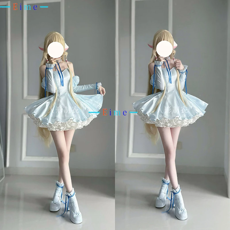 

Chi Cosplay Costume Anime Chobits Costume Women Cute Party Dress Suit Halloween Carnival Uniforms Role Play Clothing Custom Made