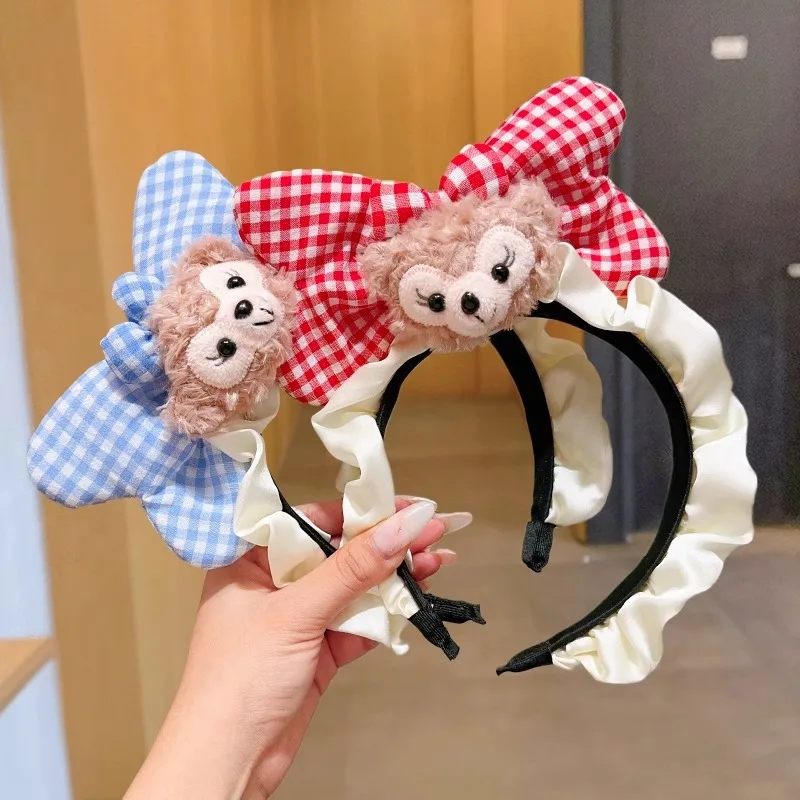 Carino Disney Star Doree Cartoon Bow Accessorio per capelli Fascia 2025 Nuovo stile Versatile Fascia per capelli per ragazze Regalo