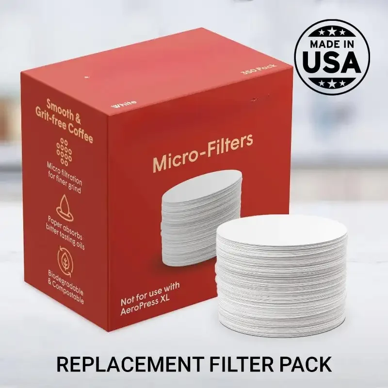 Replacement Filter Pack - Microfilters For Coffee And Espresso-Style Coffee Maker - 350 count