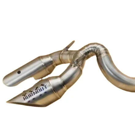 

Подходит для выхлопа уличного истребителя Ducati V4 из титанового сплава.