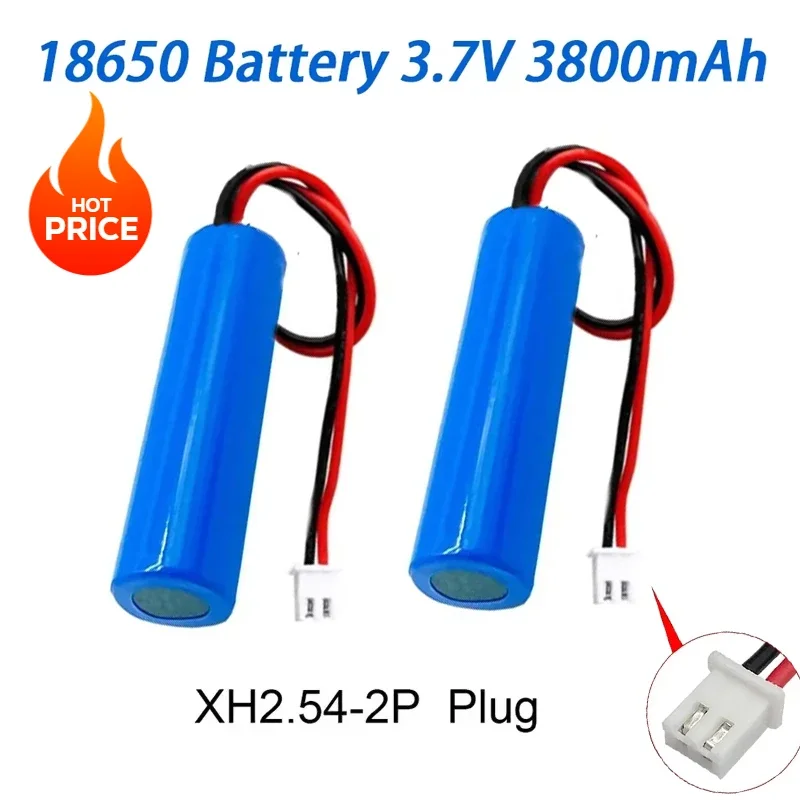 18650 Battery 3.7V 3800mah Lithium Rechargeable Battery for Flashlight Bluetooth Speaker Hair Clipper Light Toy Car Original