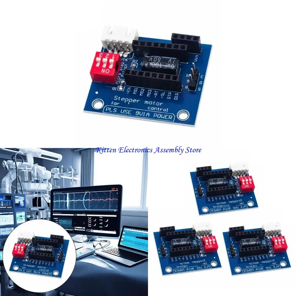 96GD Industrial Stepper Controller Module Double Voltages Support For Robotics Projects