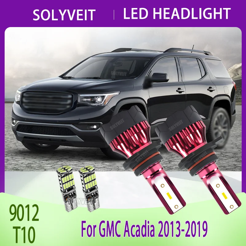 

High Power 150W Smooth Night Driving Extended Lifespan Glow 9012 LED Headlight For GMC Acadia 2013 2014 2015 2016 2017 2018 2019