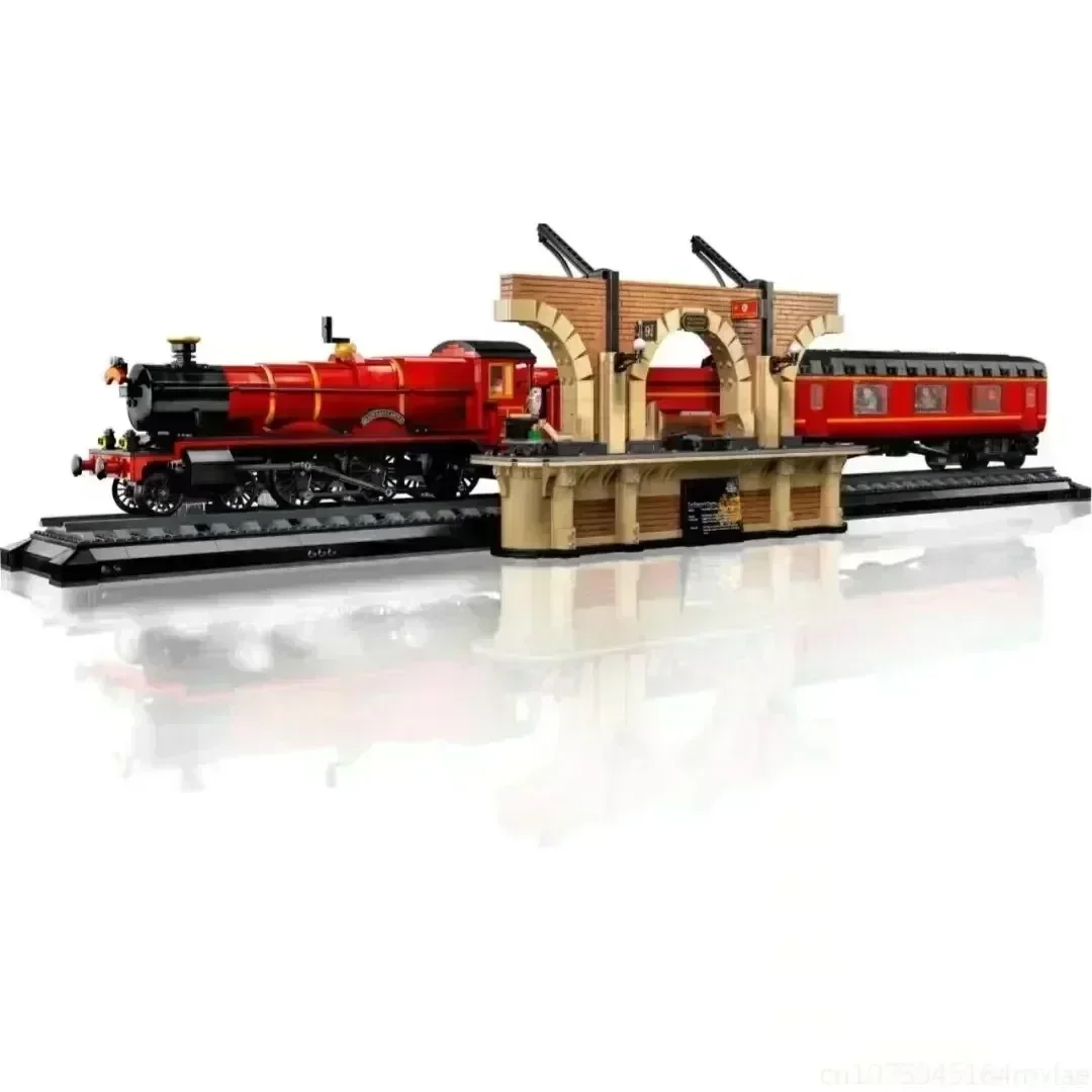 Collector's Edition 5129PCS 118CM Hogiwartsed Express Train Building Bricks Set with Minifigis Toys For Adults Gift