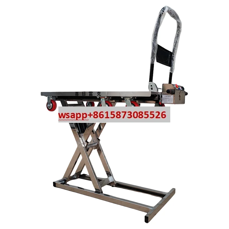 

Небольшой гидравлический электрогрузовик с вилочным погрузчиком, ручной тележкой, подъемным грузовиком, бортовым грузовиком, небольшой тележкой.