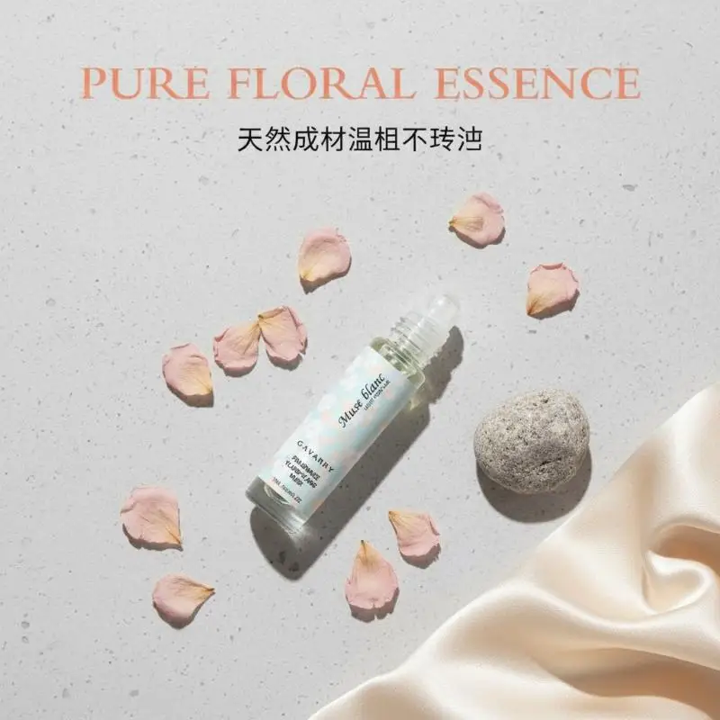 10ml Scented Oil Roll On Long Lasting Fragrance Car Air Freshener for Meditation Room and Yoga Studio