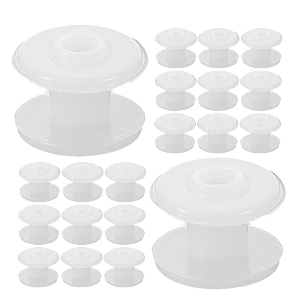 100 pçs fixadores de corda de moinho de vento plástico decoração do jardim clipes suportes de corda seguros para acessórios de moinho de vento ao ar livre