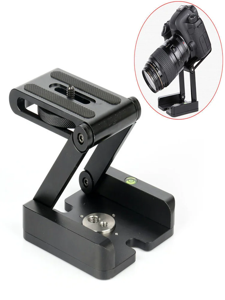 360° Multiway Flexible Camera Tripod Universal  Aluminum Alloy Camera Holder Macro Frame Slide Folding Stabilizer Head