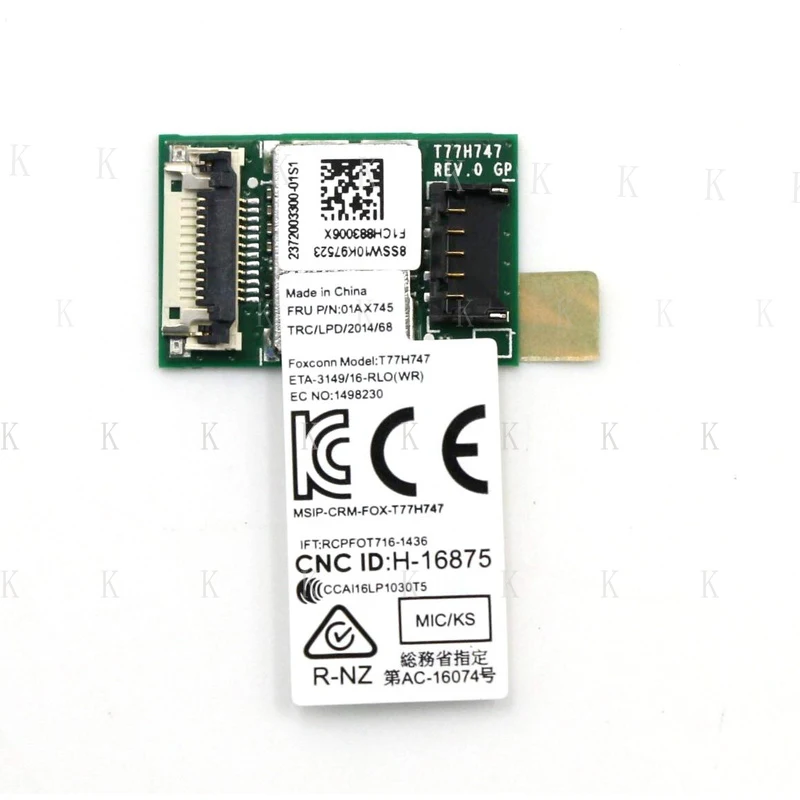 C   01AX745 New Wireless NFC T77H747 For ThinkPad L14 T14 T14s P14s Gen3 Gen4 Gen5
