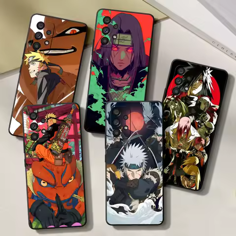Kurama Uzumaki Naruto Case for Samsung Galaxy A15 A53 A16 A55 A12 A32 A21s A54 A33 A34 A24 A51 A71 A52 A22 A13 TPU Phone Cover