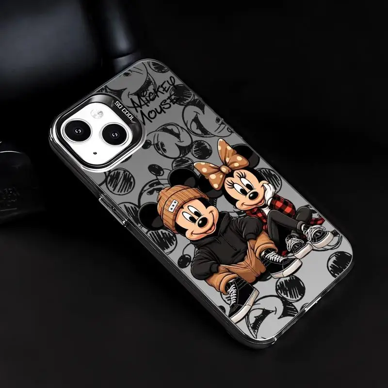 Disney Mickey Minnie Mouse Case for Samsung A73 A72 A55 A54 A53 A35 A34 A33 A32 A30 A24 A23 A22 A14 A05 4G 5G Matte Back Cover image 4