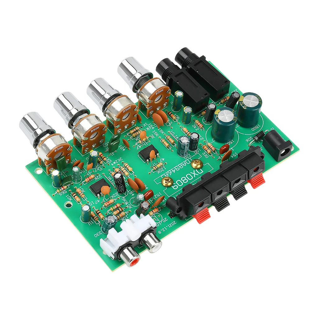 40W + 40W TDA8944 스테레오 오디오 증폭기 보드 디지털 마이크 증폭기 자동차 앰프 톤 제어 스피커 듀얼 채널 앰프