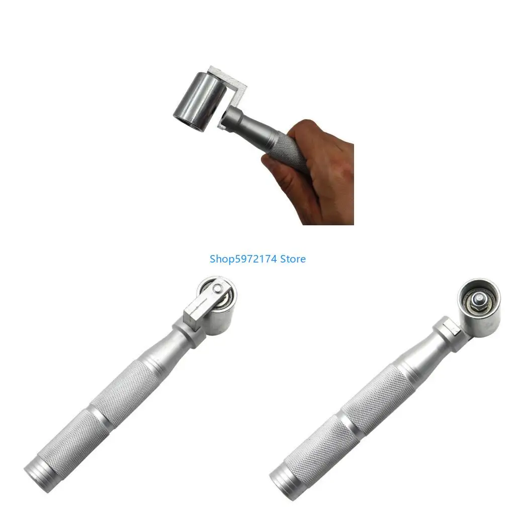 

Y3NB Aluminum Alloy Pressing Wheel Roller Textured Surfaces Wallpaper Laying Accessory