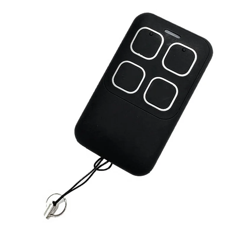 Universal 280-868MHZ Garage Door Clone Remote Control 4 Keys Remote Control Copy Electric Gate Remote Controller Black