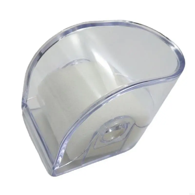 50LE CLAY ACRYLIL WATCH Dustproof Scratch Wristwatch Display CASE CASE SELITANT HISPIEXES BOX