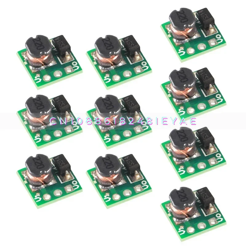 

1.5V 1.8V 2.5V 3V 3.3V 3.7V 4.2V To 5V DC-DC Boost Converter Module