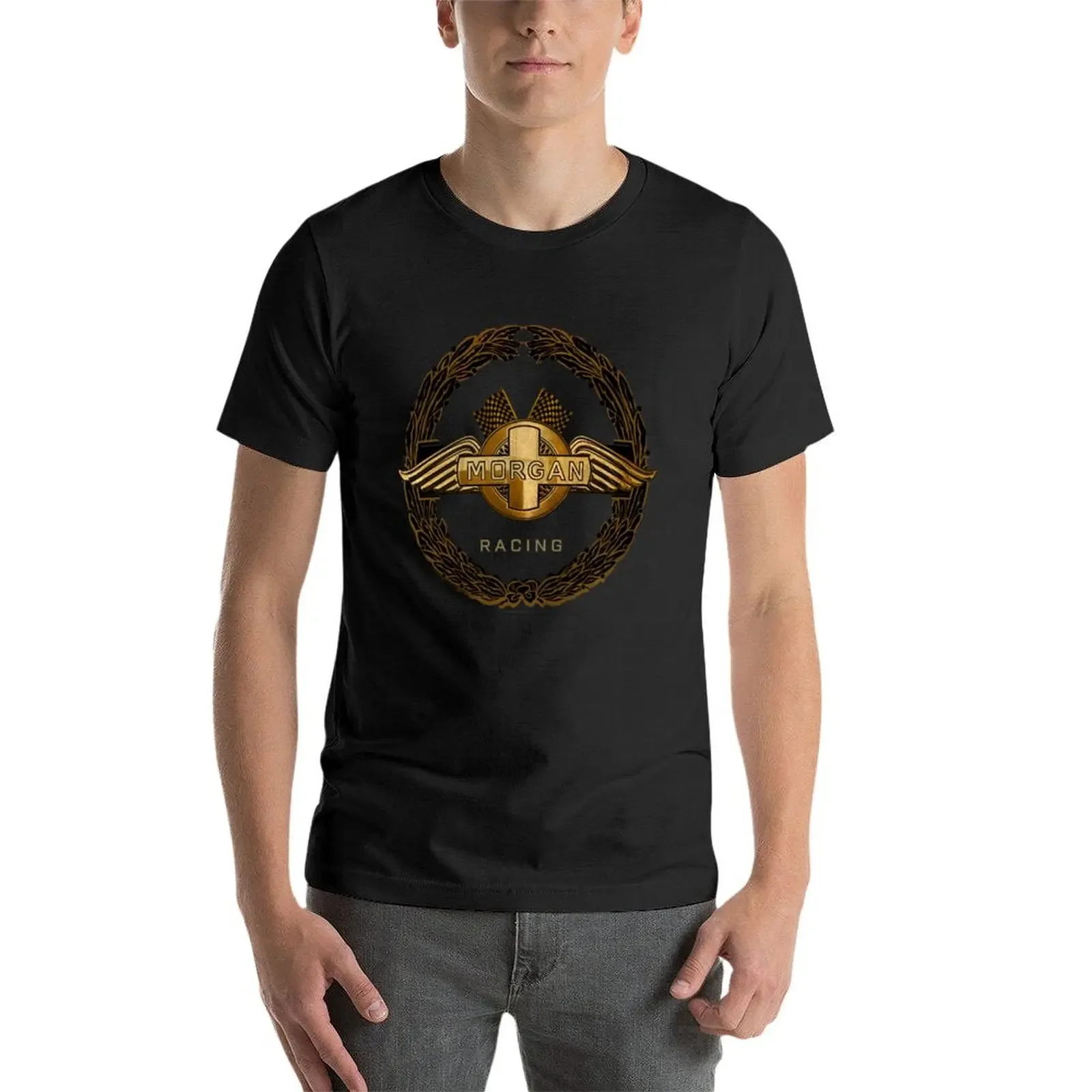 The Morgan Racing Car T-Shirt tops anime tshirt t shirts for men