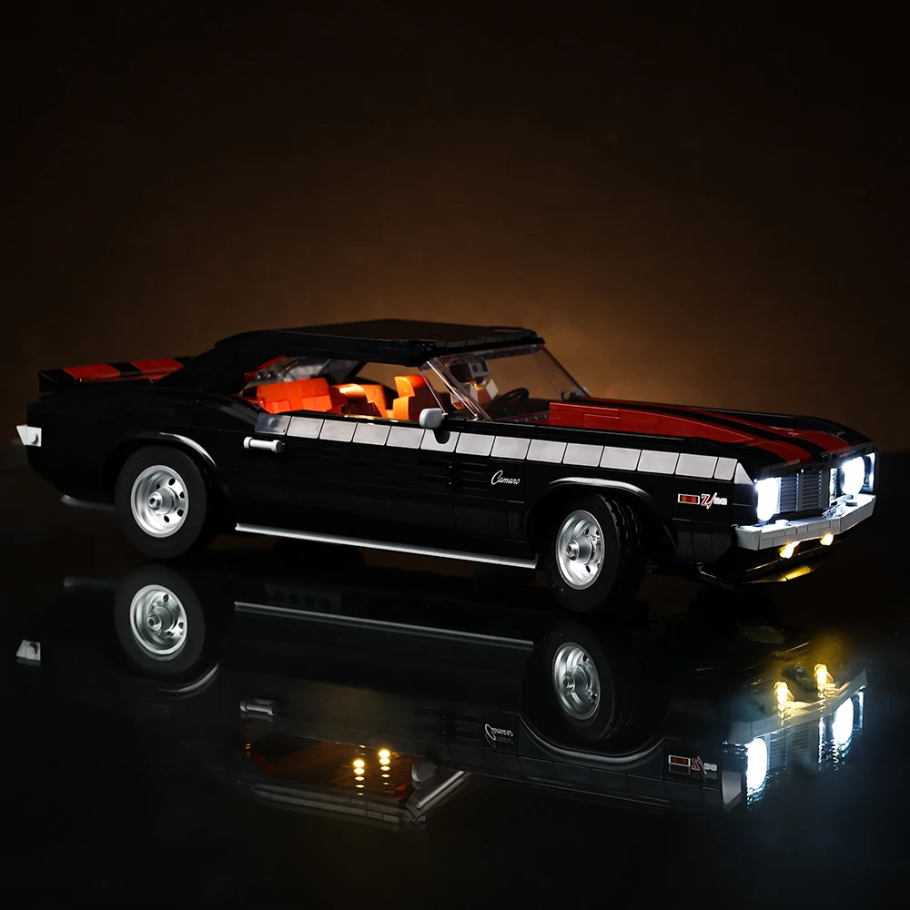 LED Light  Kit For 10304 Chevroleted Camaro Z28 DIY Toys Set Not Included Building Blocks Only Lighting Kit