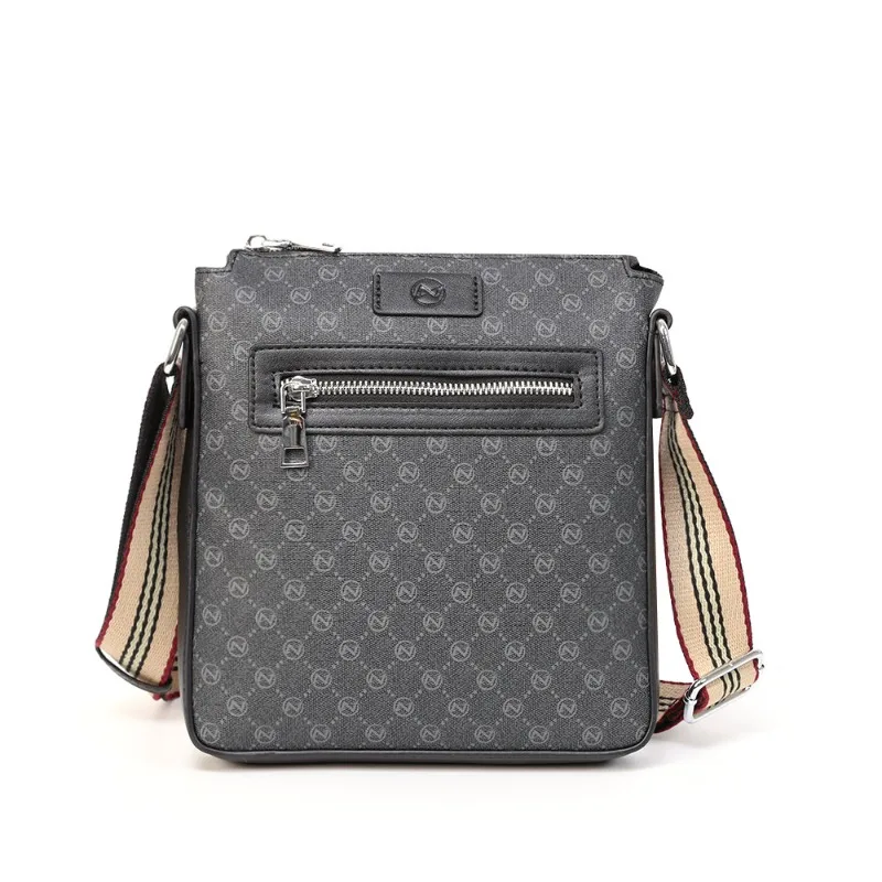 

Fashion Croosbody Bag Men Letter Printed Men's Crossbody Bags Luxury Brand Design Crossbody Bag Male Striped Strap Shoulder Bags