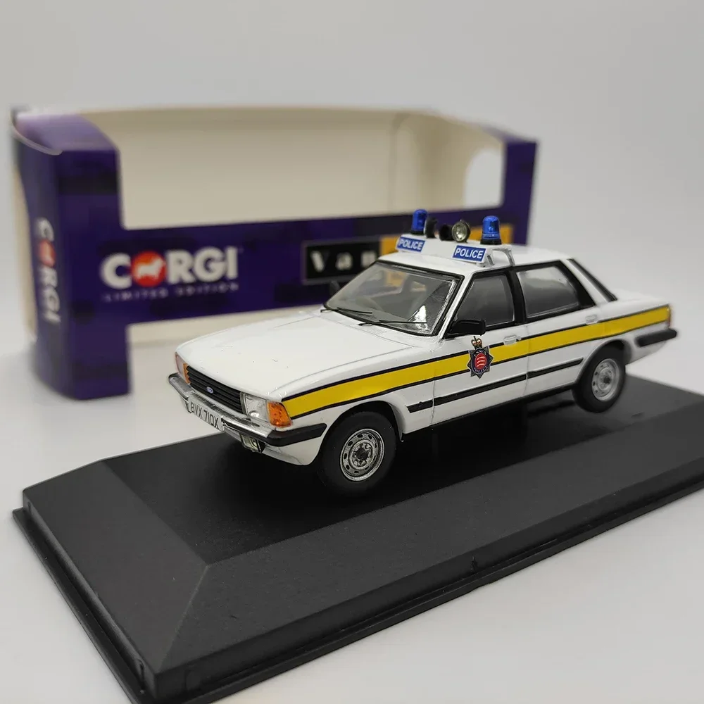 

Diecast Corgi 1:43 Scale Ford Cartina MK5 2.0 Essex Police Alloy Car Model Collectible Toy Gift Souvenir Display Ornament