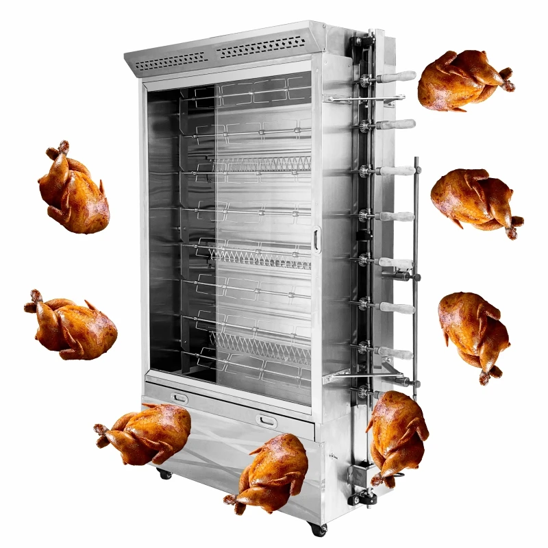 

Stainless steel gas chicken rack automatic oven multifunctional chicken rack machine