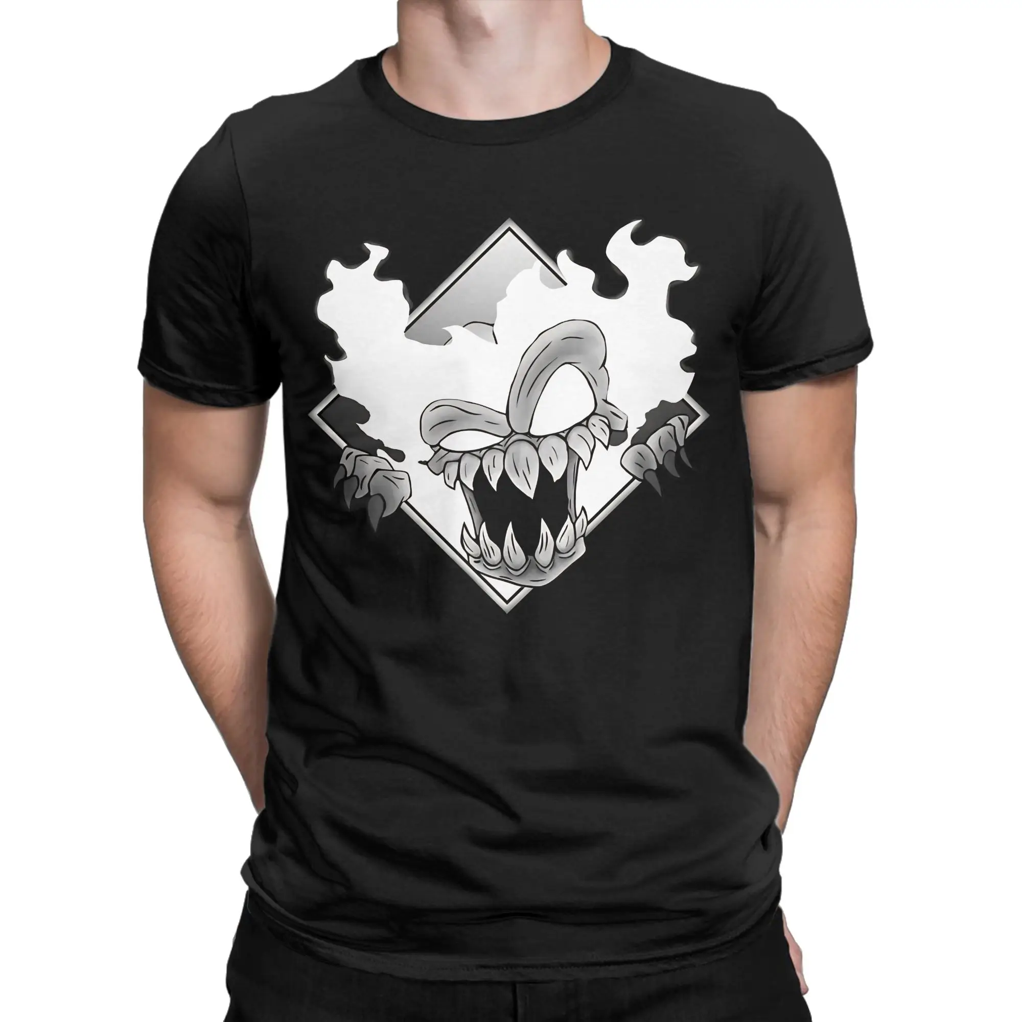 Tricky the HELLCLOWN Novelty Graphic 100% Cotton T-Shirt Madness Combat Tees Tops For Men