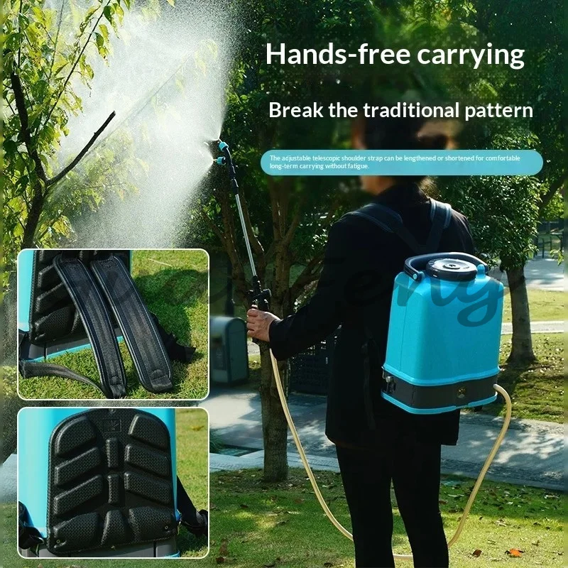Rechargeable 2000mAh lithium battery knapsack sprayer