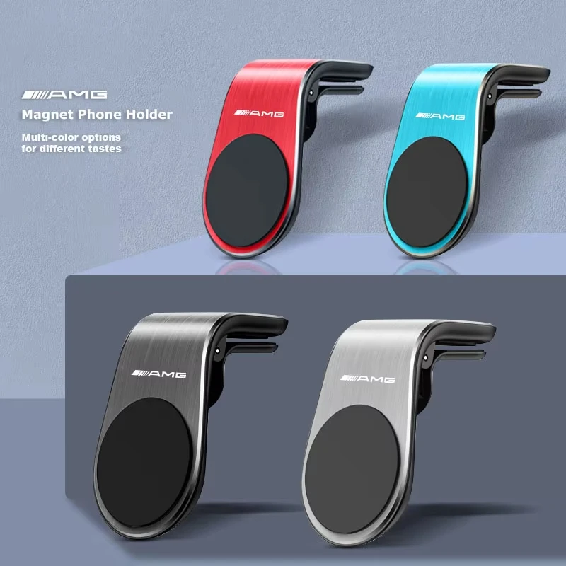 

Magnet Phone Holder GPS Stand Air Vent Clip Car Accessories For Mercedes Benz AMG W206 W204 W205 W203 W211 W212 W213 W169 W220
