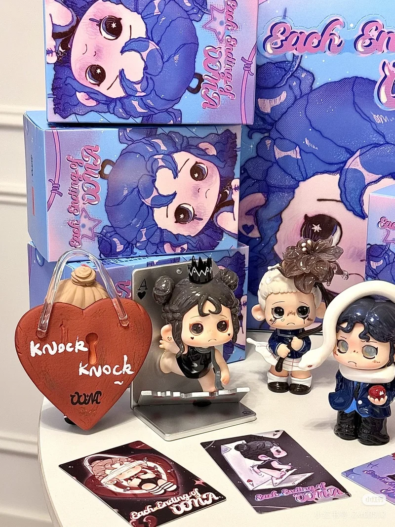 

Each Ending Of OONA Series Blind Box Cute Kawaii Collectible Doll Figure Desktop Decoration Cute Gift For Girls Collectors