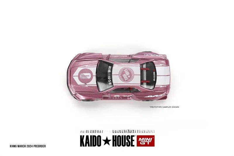 Kaido House x MINI GT 1:64 R34 KAIDO RACING FACTORY V1  Diecast Model Car