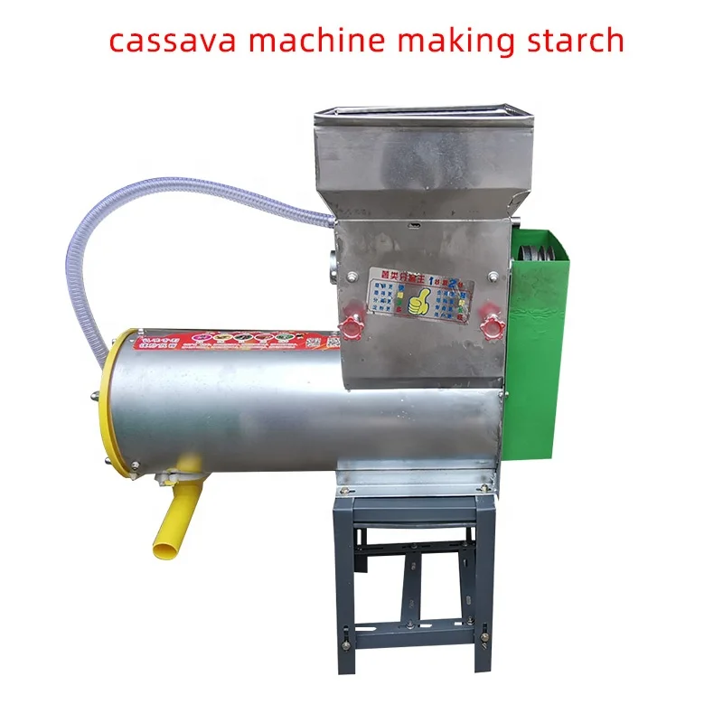 Commercial Sweet Potato Pulp and Residue Separation Refiner Household Crushed Kudzu/Lotus Root Cassava Starch Processing Machine