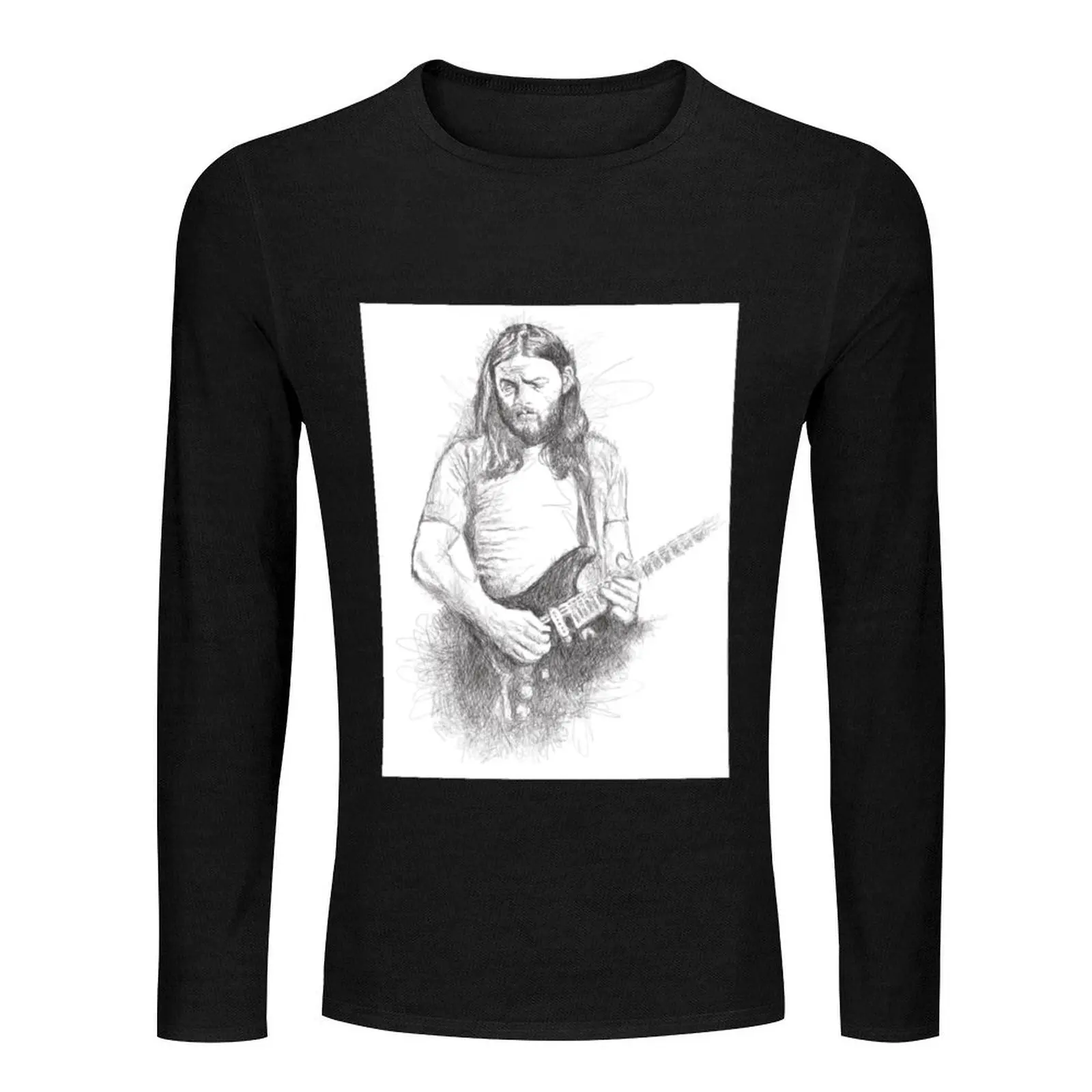 Gilmour Scribble Art Long T-Shirt T-shirt for a boy mens clothing