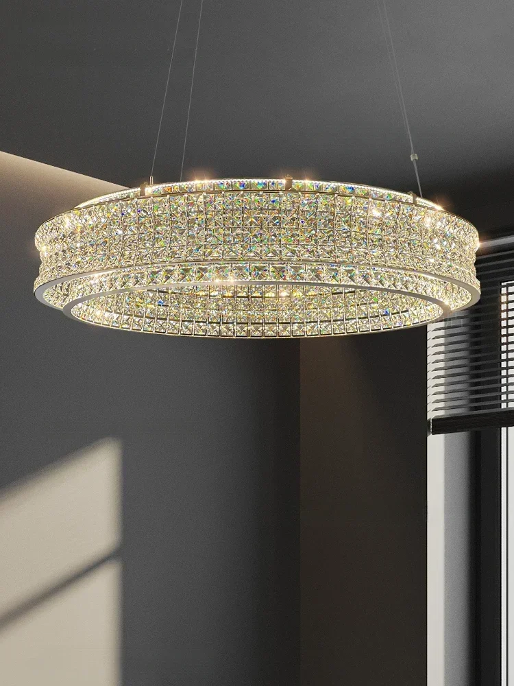 

Chandeliers Luxury Crystal Ceiling Light for Dinning Room Bar Kitchen Hanging Lamp Indoor Luxury Decor LED Lamps Lustre