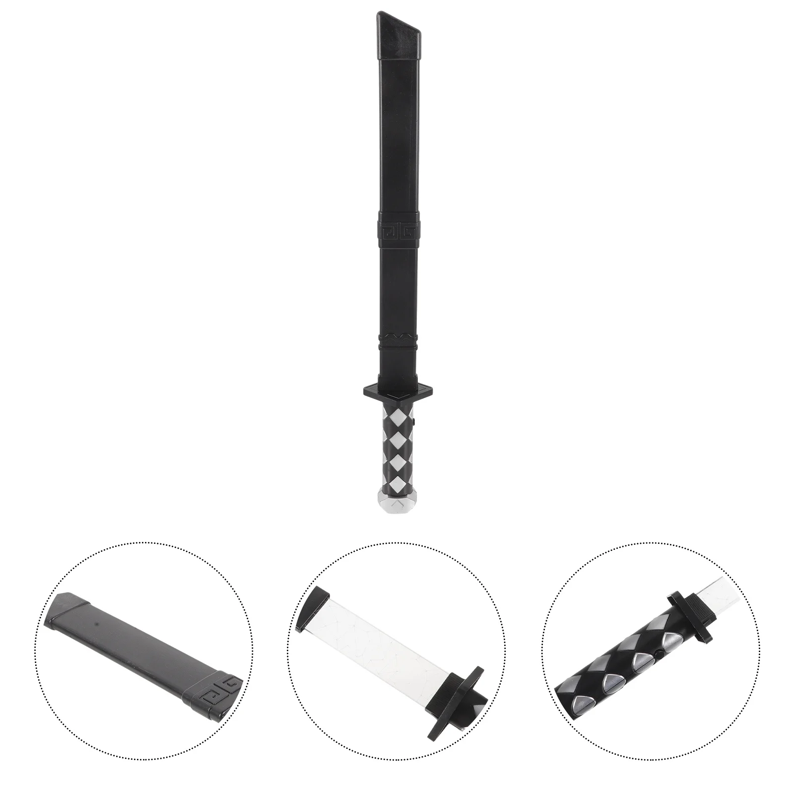 색깔이 변하는 일본 검 소품 창의적인 인터랙티브 장난감 어린이 파티 선물 야외 놀이 검 장난감