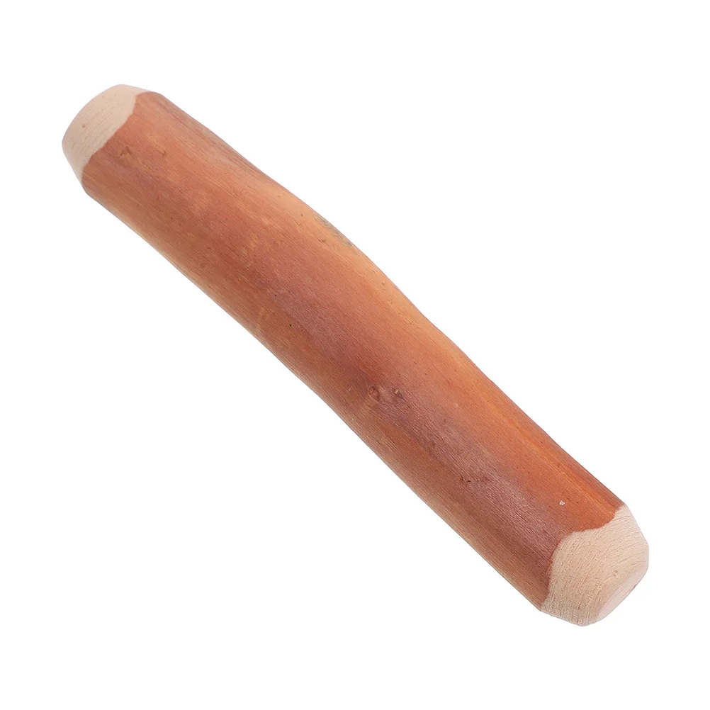

Natural Wood Dog Chew Stick Safe Wooden Chewing Aid for Medium Large Dogs Teeth Cleaning Chew Bite